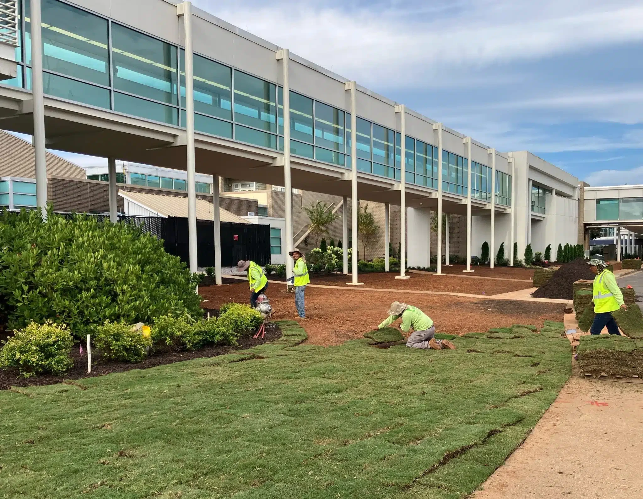Commercial Artificial Turf Installation in Porter, TX
