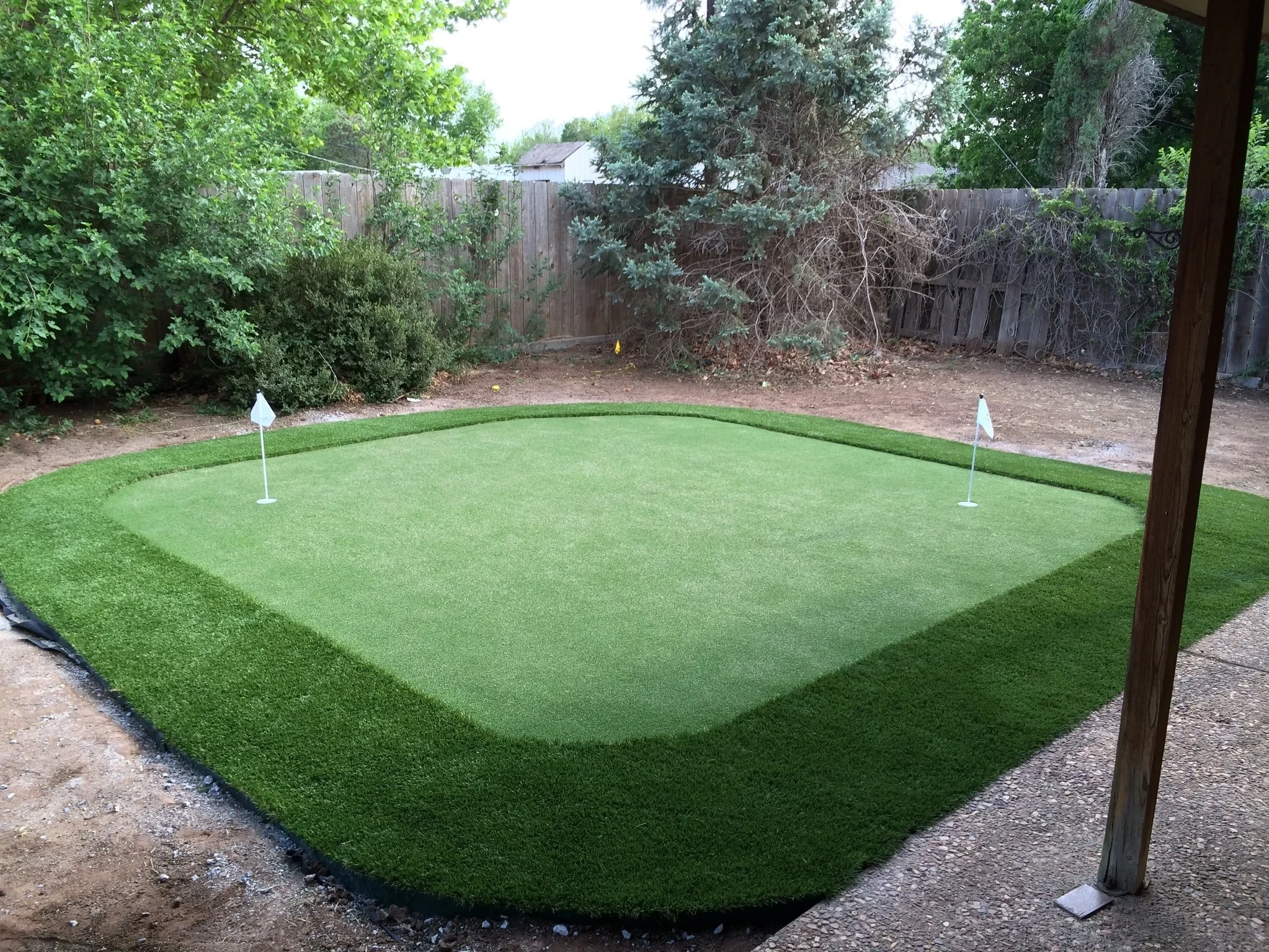 Putting Green Installation in Porter, TX