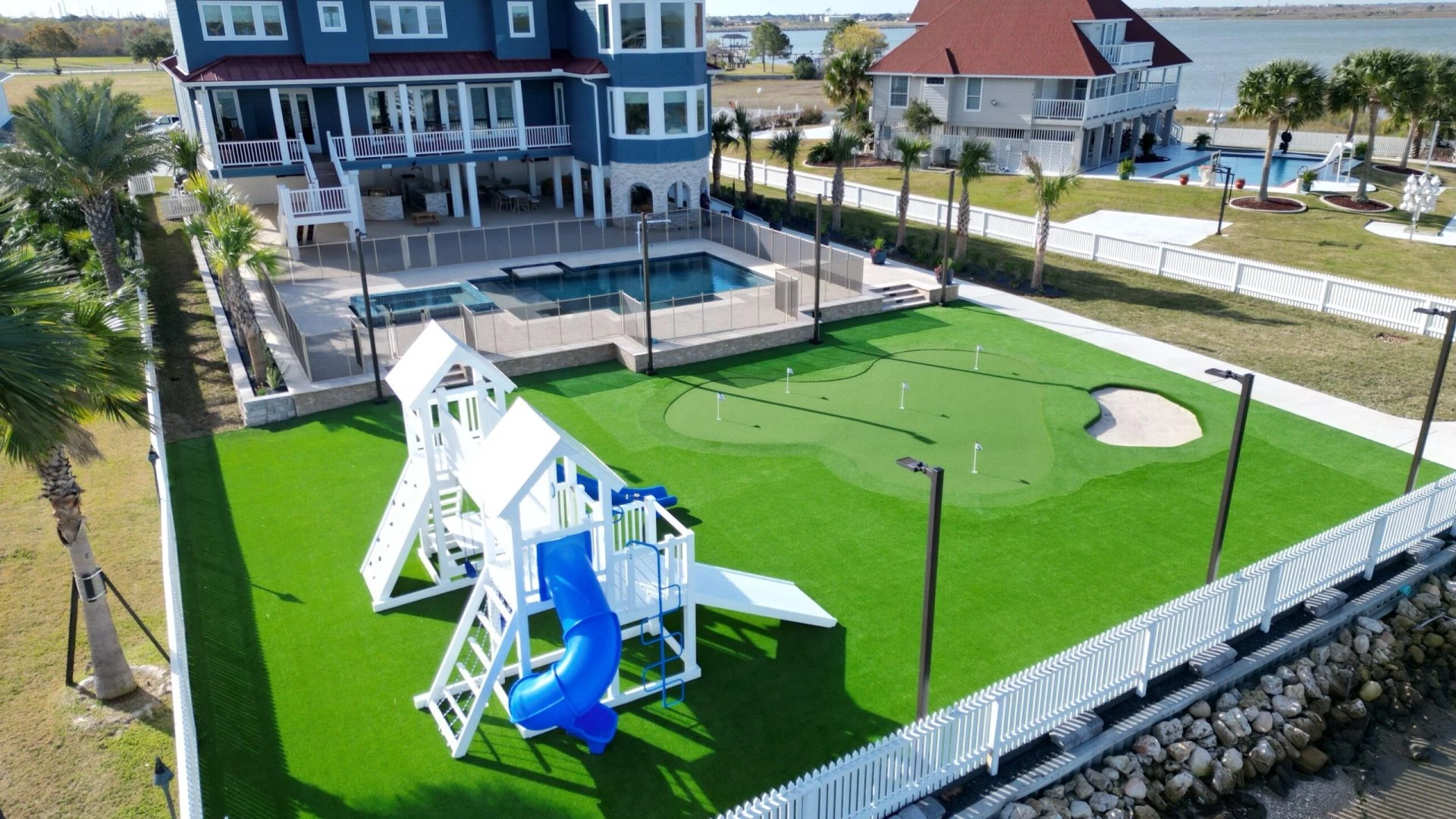 Residential Artificial Grass Installation in Porter, TX