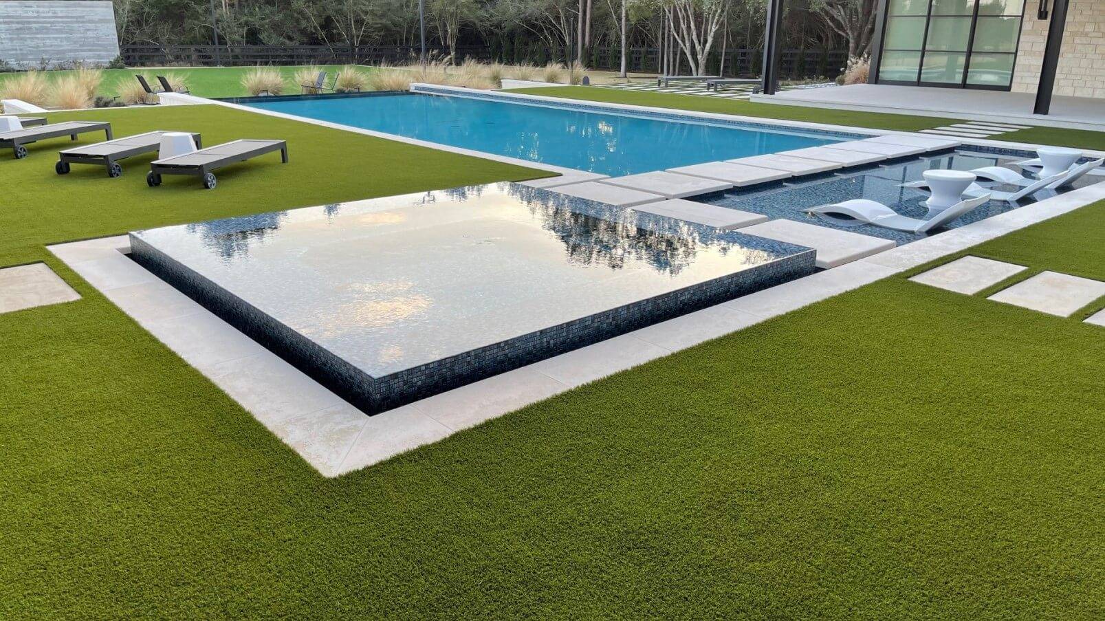 Residential Artificial Grass Installation in The Woodlands, TX